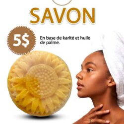 Savon à base de Karité et huile de palme