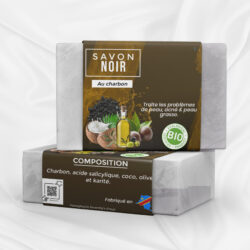 Savon noir au charbon