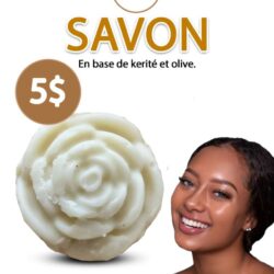 Savon à base de Karité et huile de palme